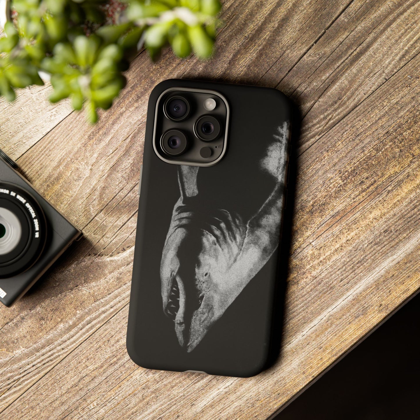 Below, Shark Phone Case