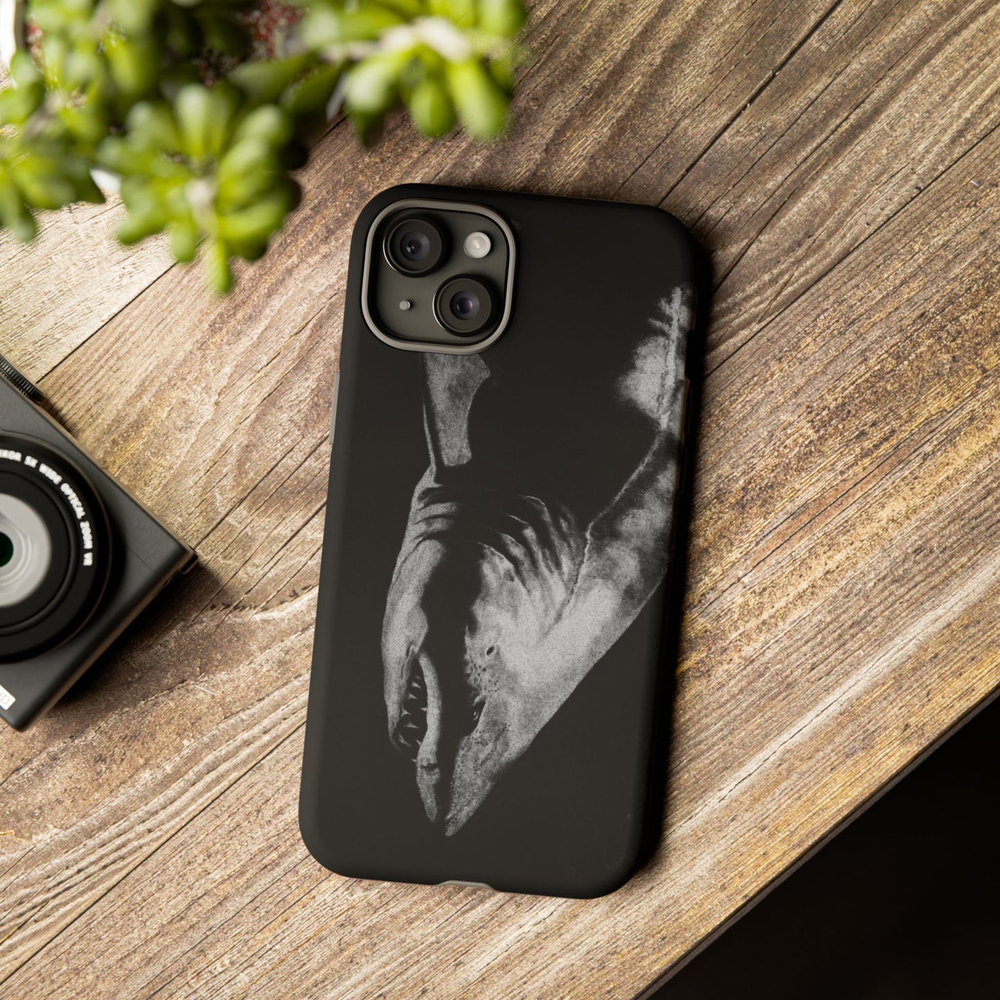 Below, Shark Phone Case