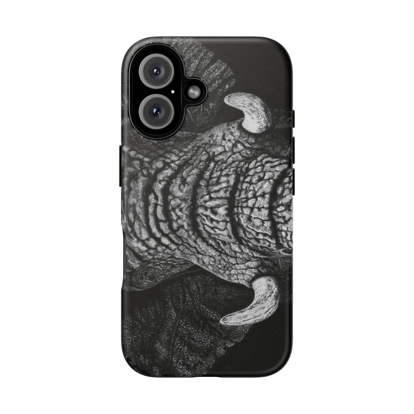 Ebony and Ivory, Elephant Phone Case, Tough Cases