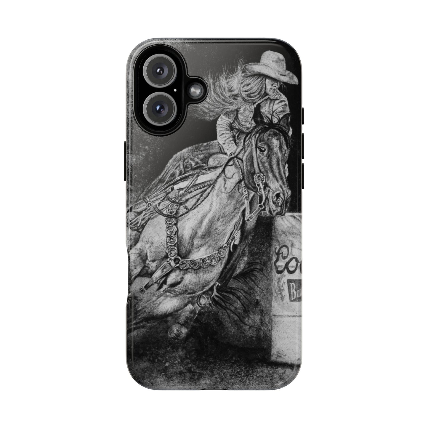 Sophie's Run. Rodeo Barrel Racer Phone Case