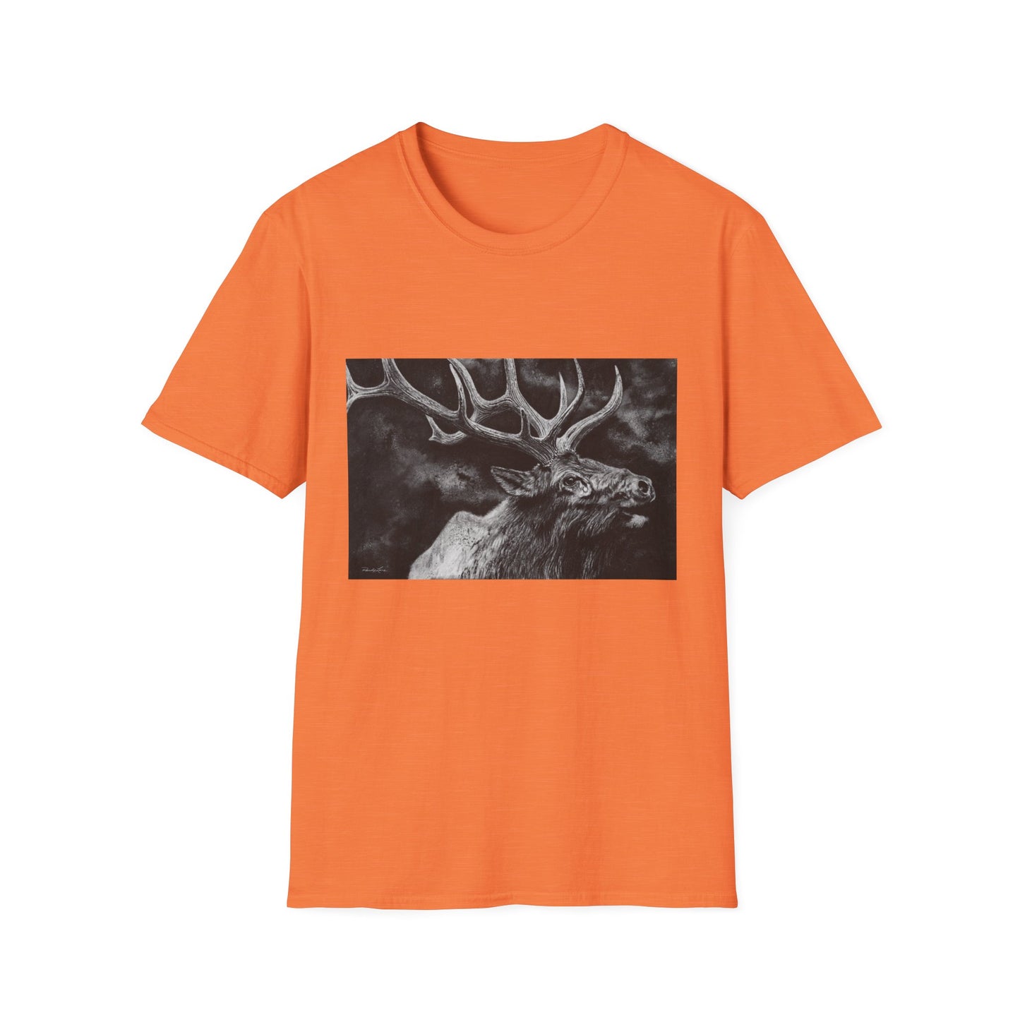 Gladiator, Elk Design Unisex Softstyle Tee