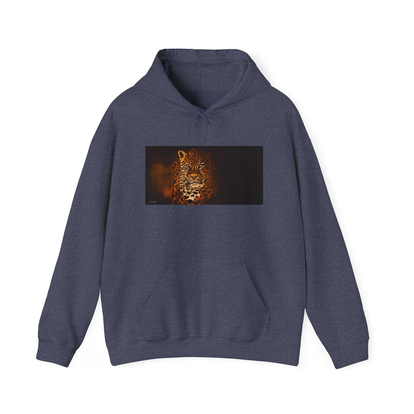 Shadow Hunter, Leopard Print Unisex Hoodie