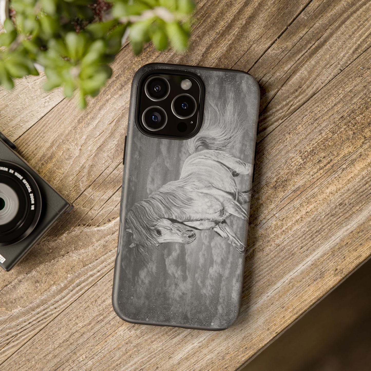 Equine Elegance. Prancing Horse Phone Case