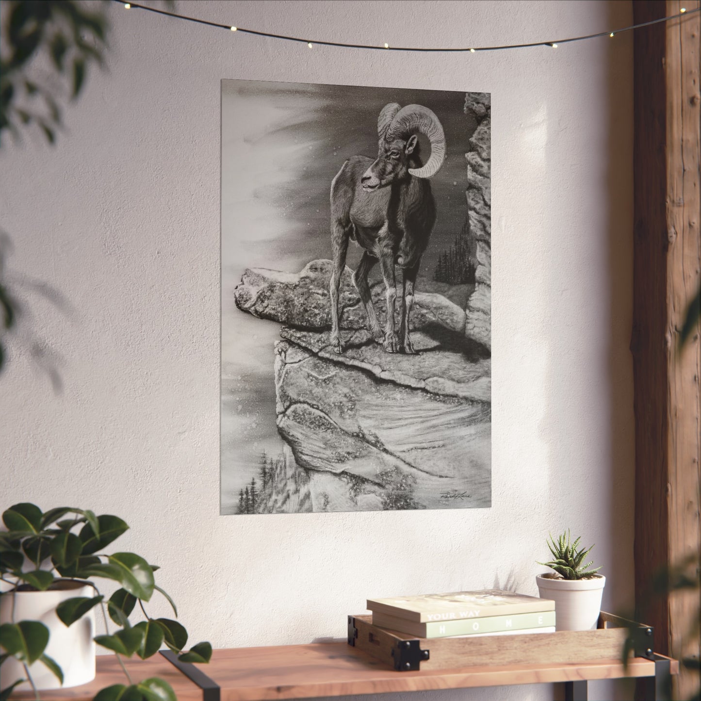 Legendary, Bighorn Sheep Fine Art Print