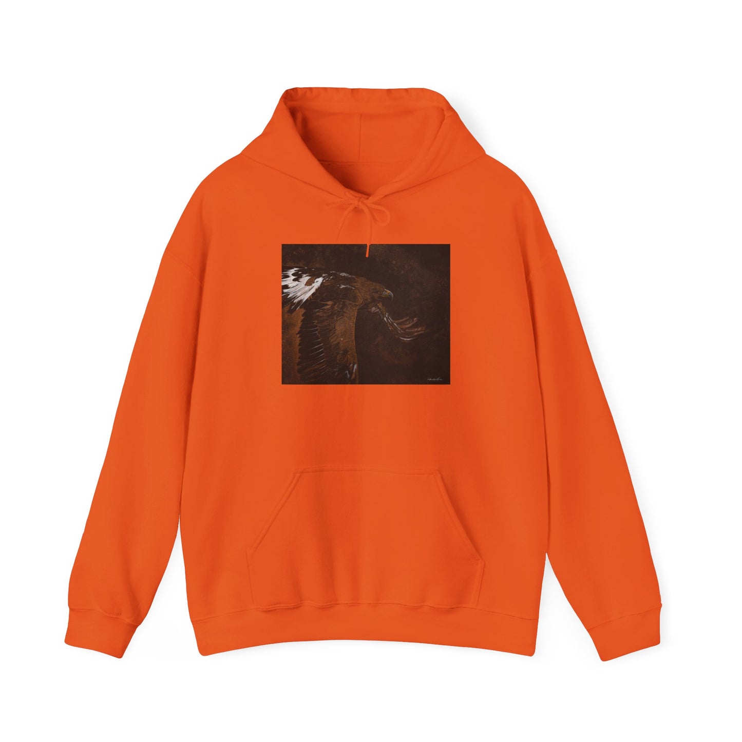 Golden Flight, Golden Eagle Graphic Hoodie Unisex Sweatshirt