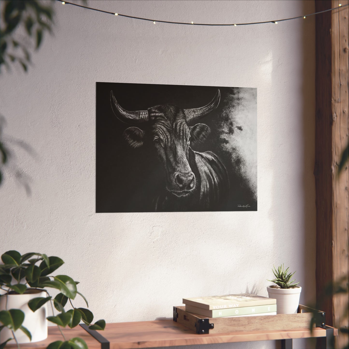 Stonebreaker. Bucking Bull Fine Art Print