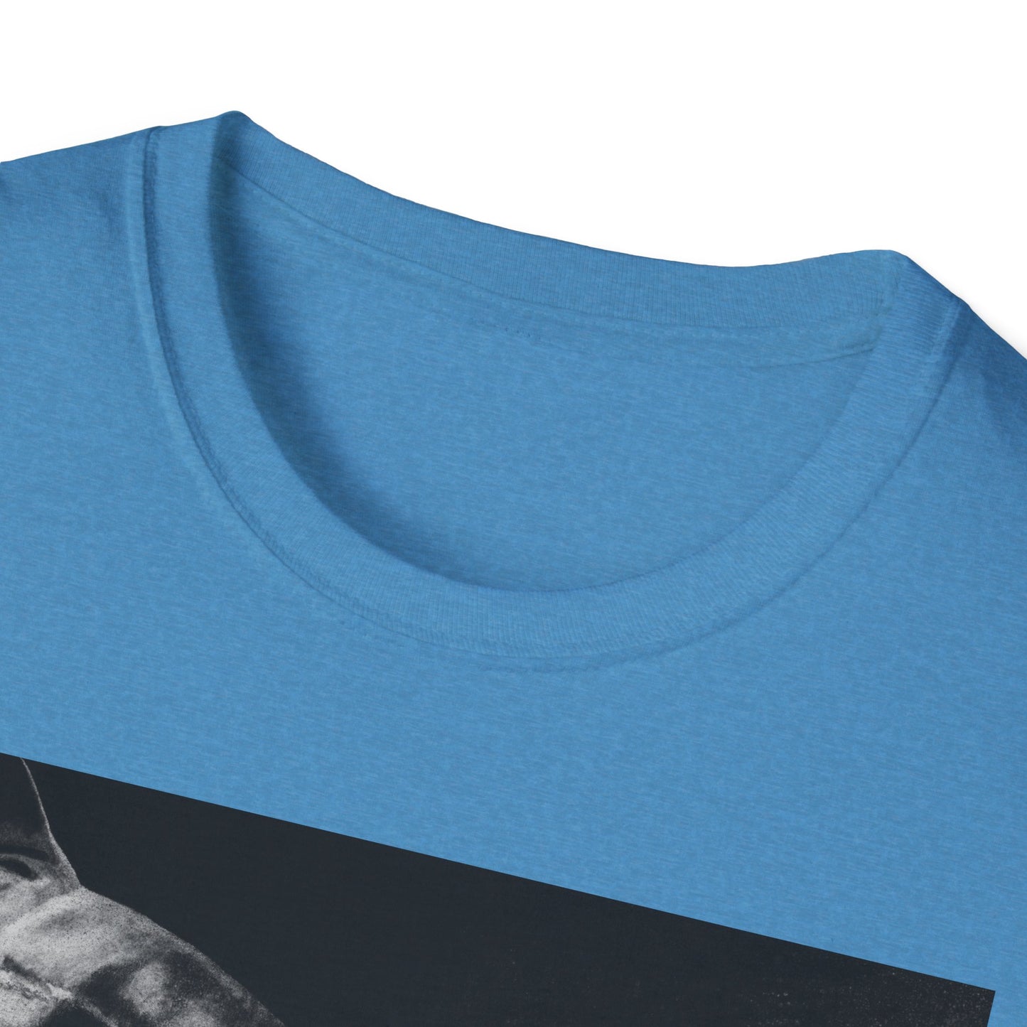 Below, Shark theme Unisex Soft T-Shirt