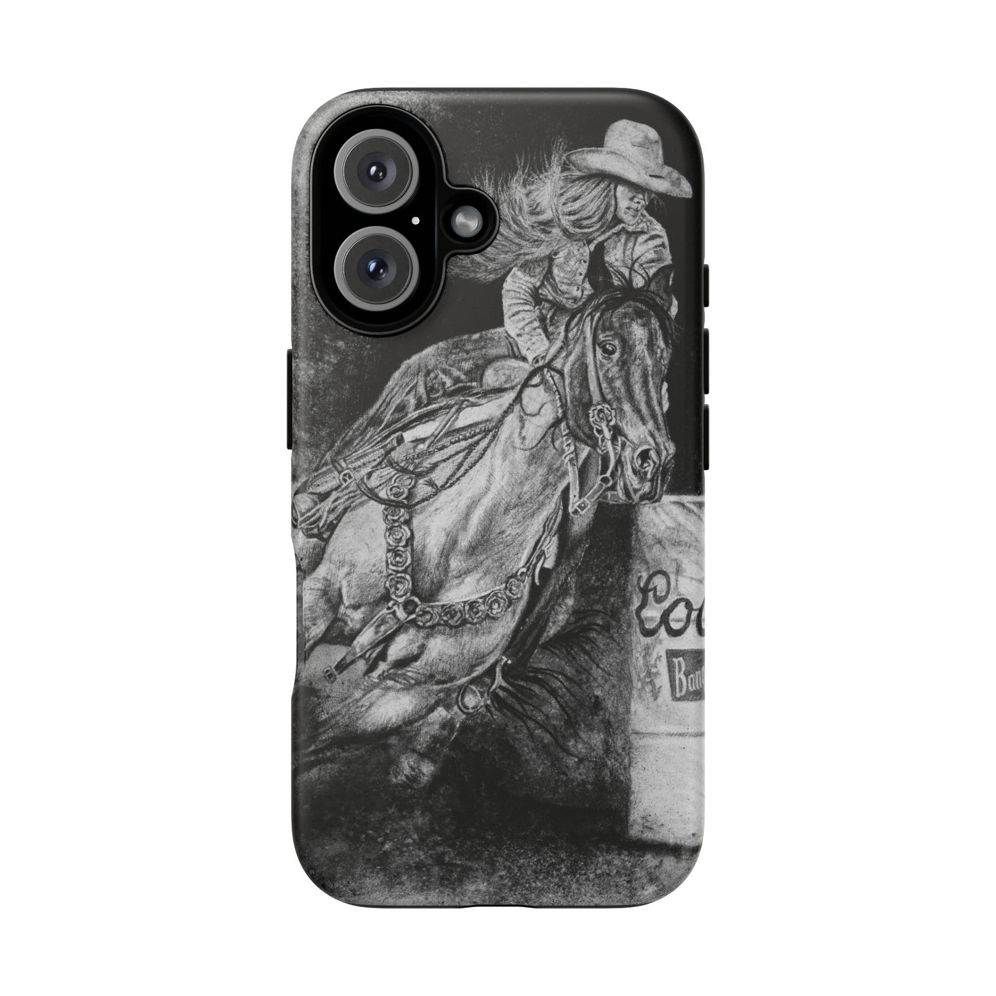 Sophie's Run. Rodeo Barrel Racer Phone Case
