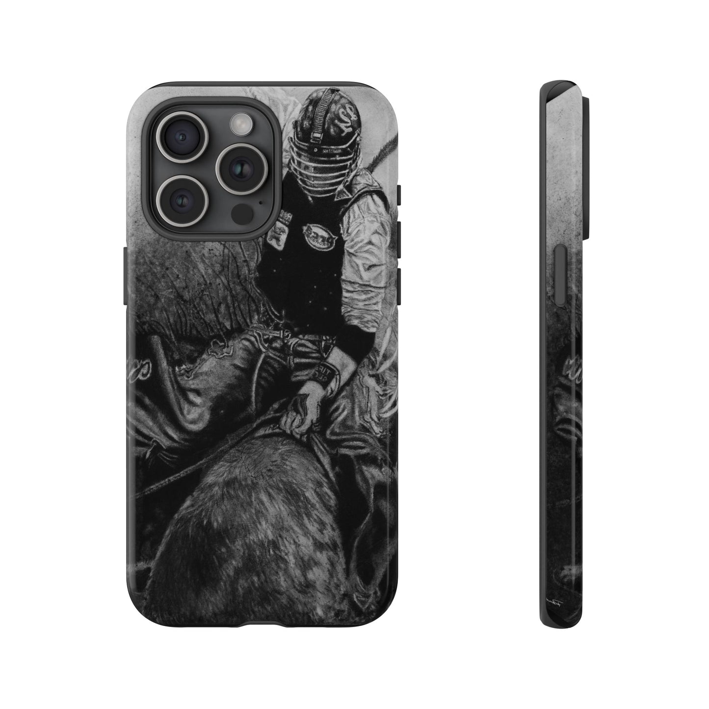 Gettin Frosty. Bull Rider Tough Cases: Durable Phone Case