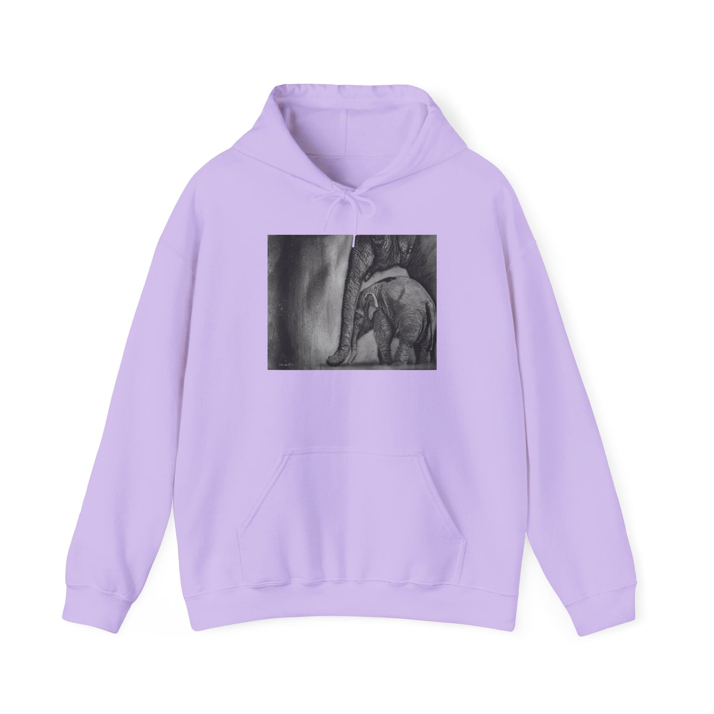 Trunks of Love, Elephant Hoodie Unisex Sweatshirt
