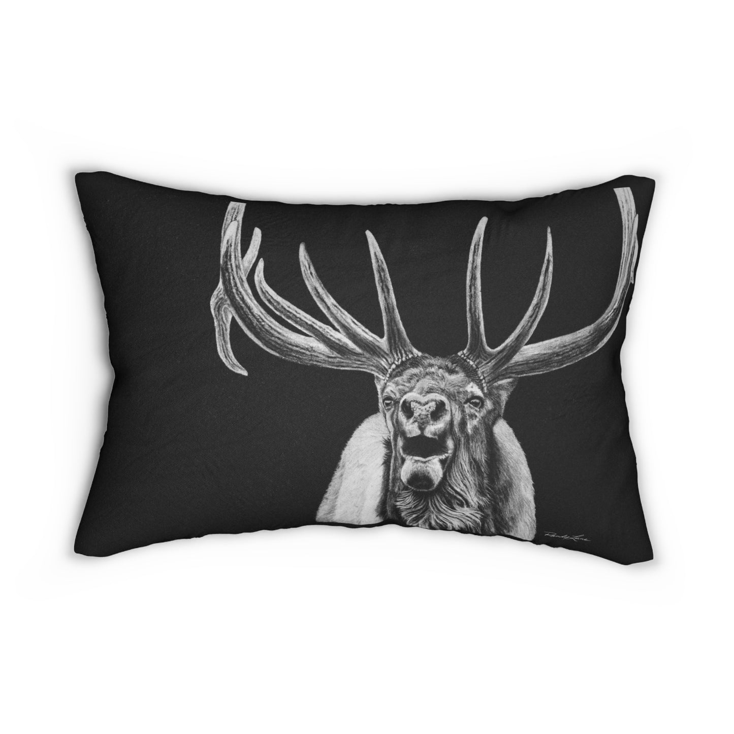 Heavy is the Crown, Elk Lumbar Pillow