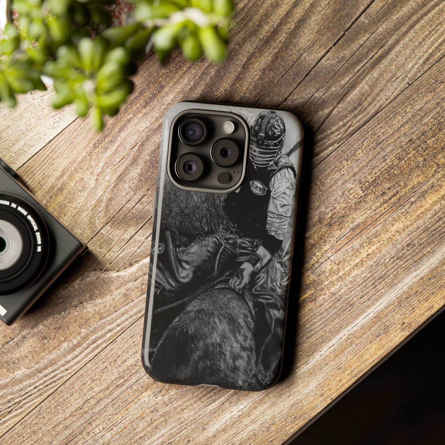 Gettin Frosty. Bull Rider Tough Cases: Durable Phone Case