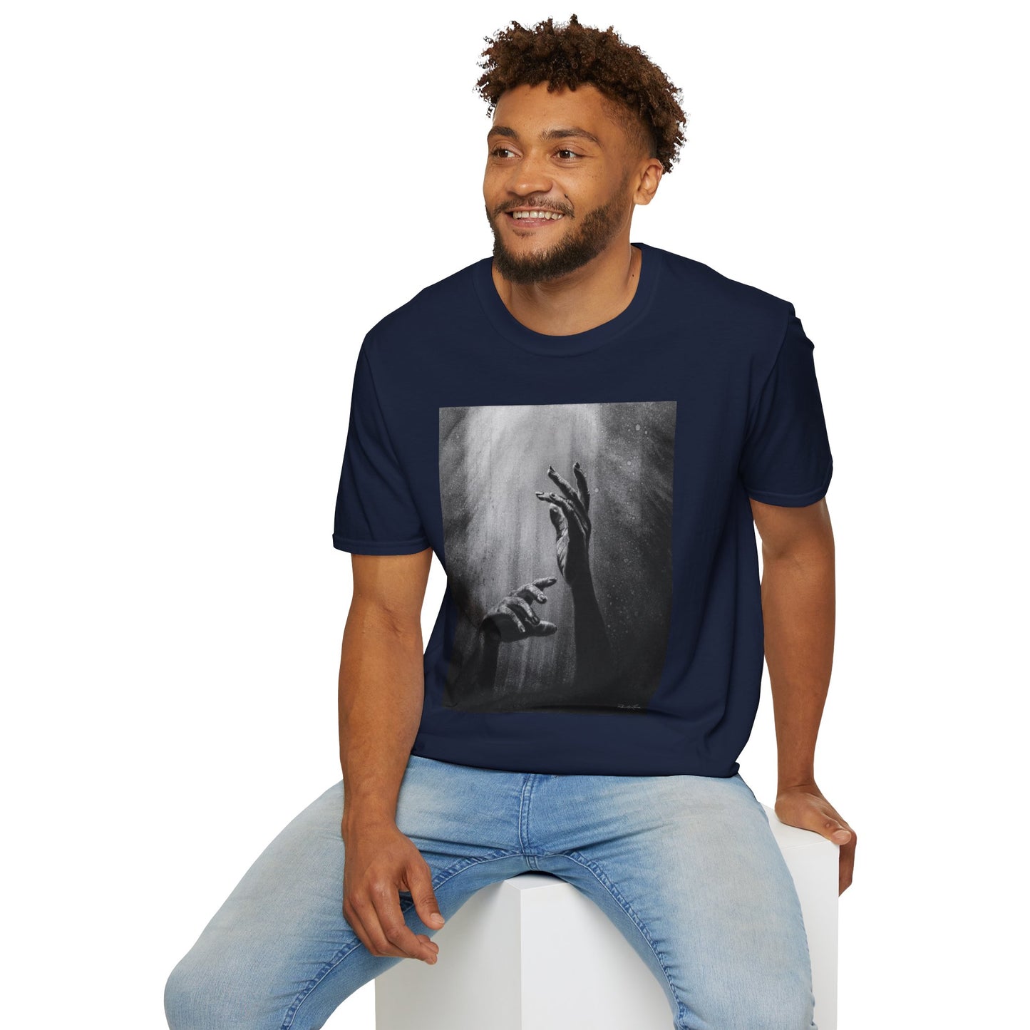 Divine Dance. Emotive Art T-Shirt, Unisex Graphic Tee