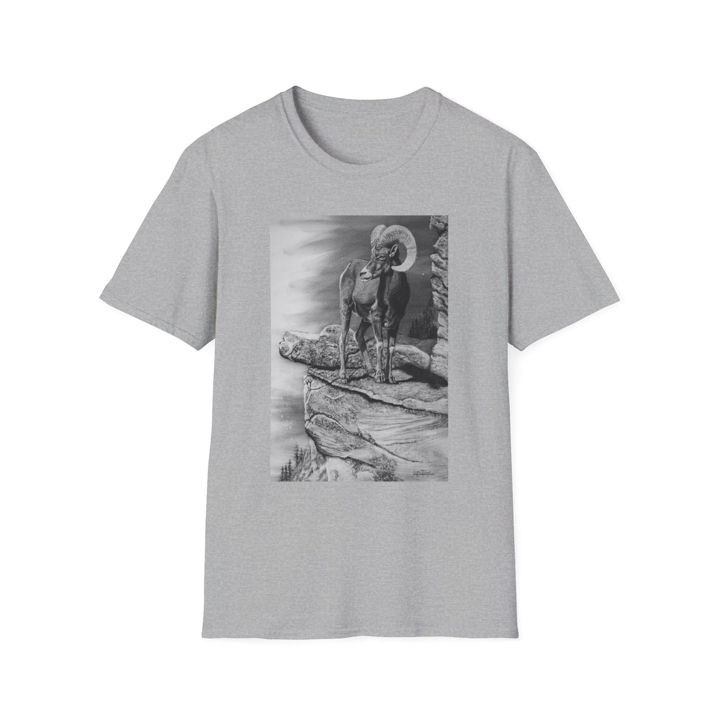 Legendary, Bighorn Sheep Unisex Softstyle Tee
