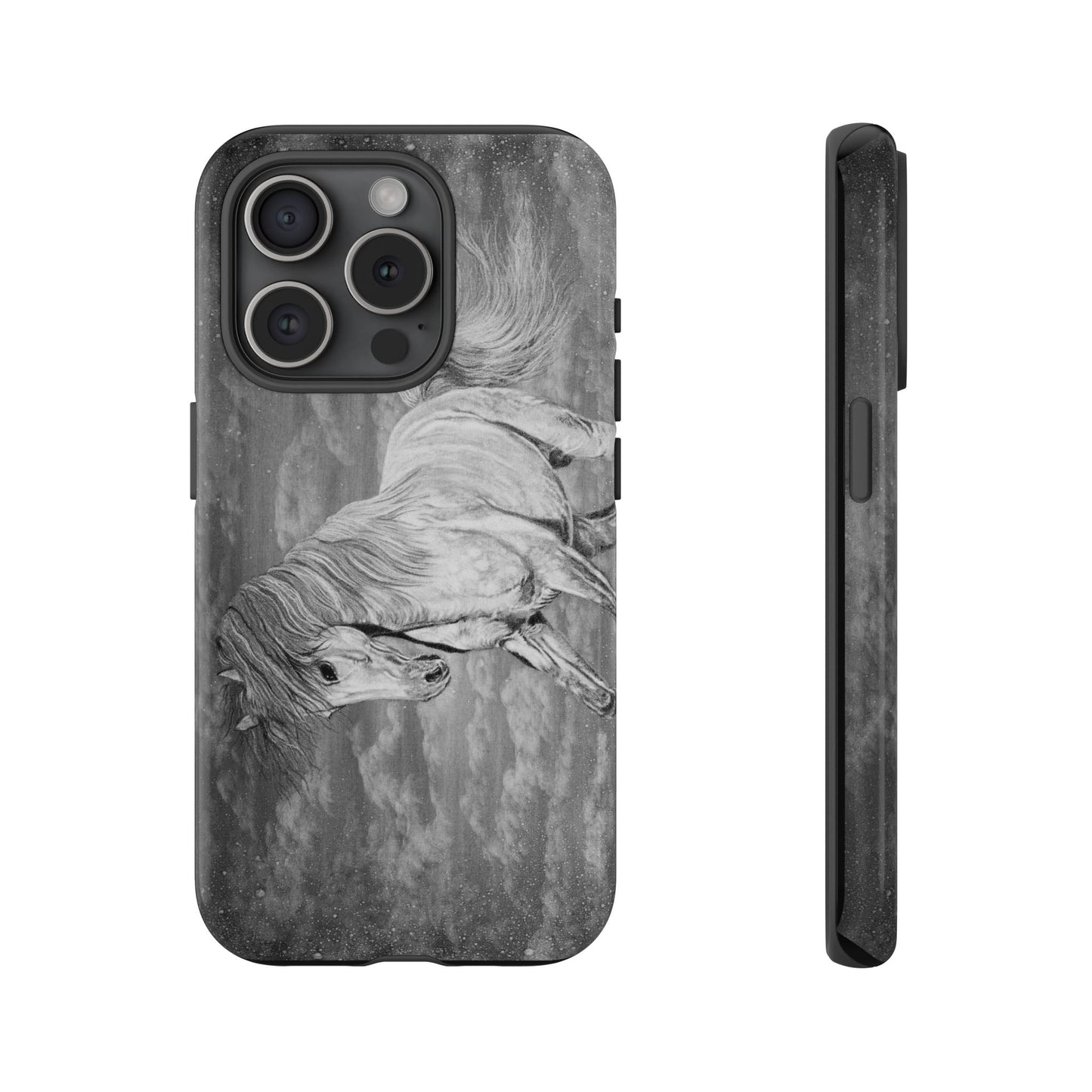 Equine Elegance. Prancing Horse Phone Case
