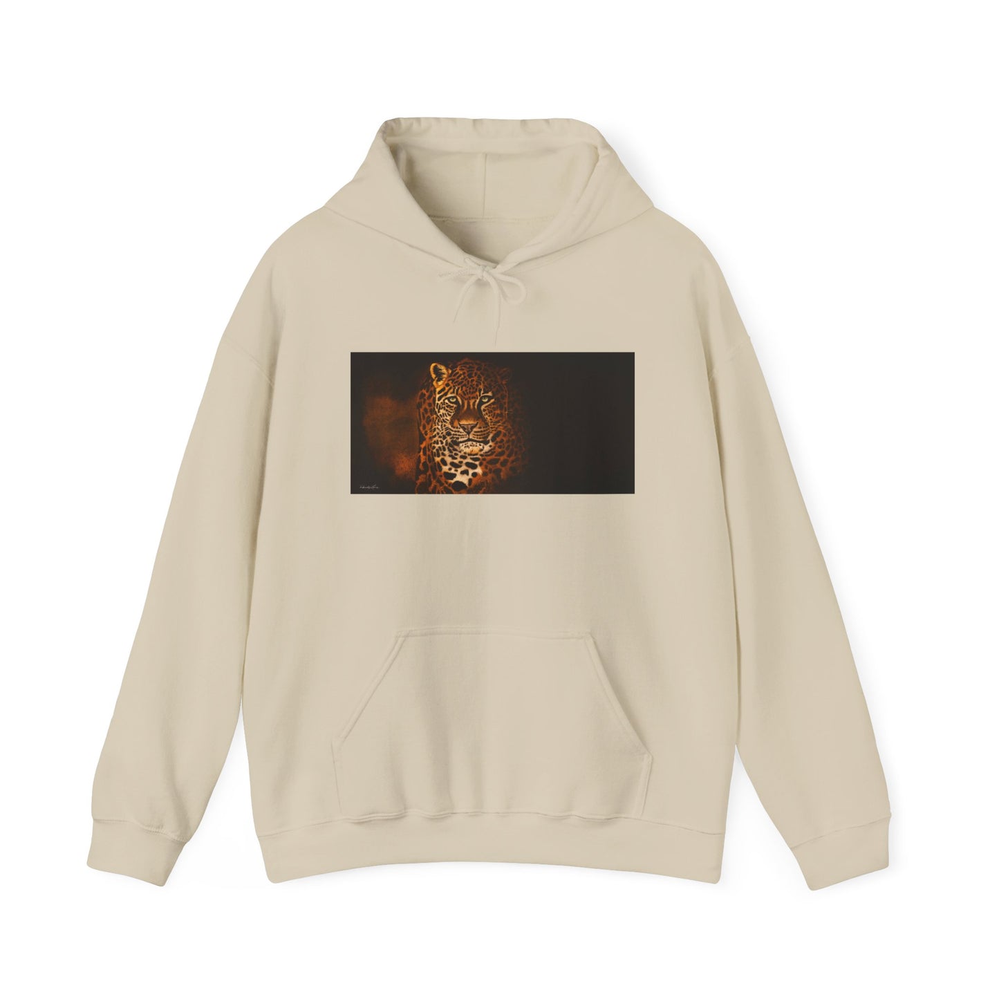Shadow Hunter, Leopard Print Unisex Hoodie