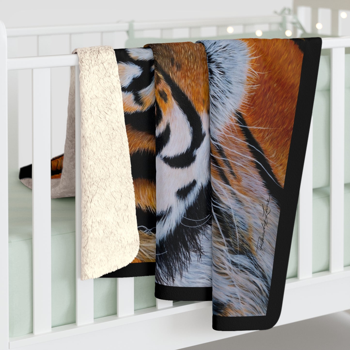 Tiger Stripe, Tiger Sherpa Blanket