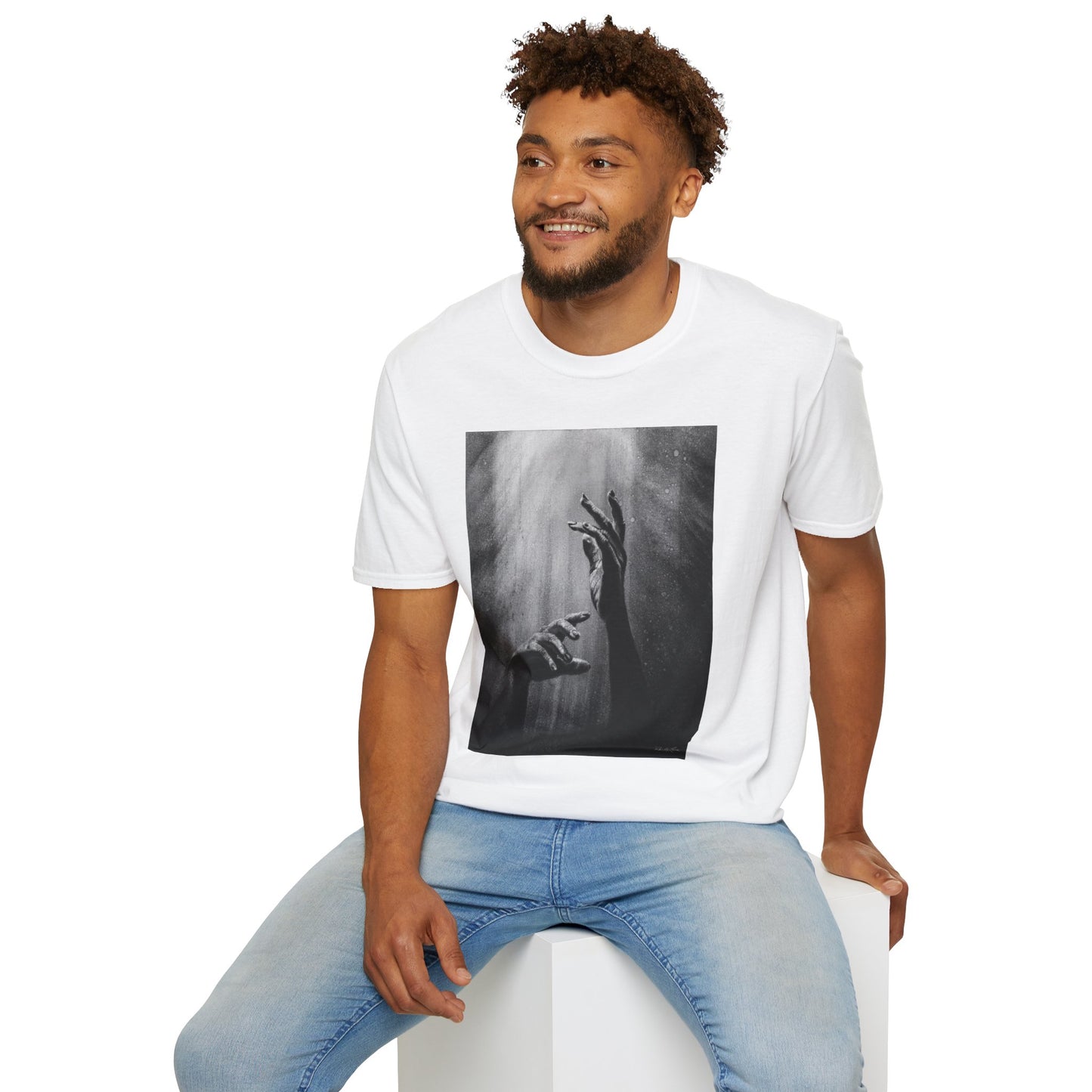 Divine Dance. Emotive Art T-Shirt, Unisex Graphic Tee