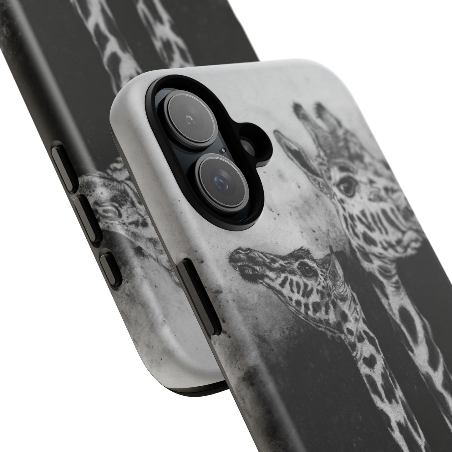 Grace in the Grassland, Giraffe Tough Phone Cases