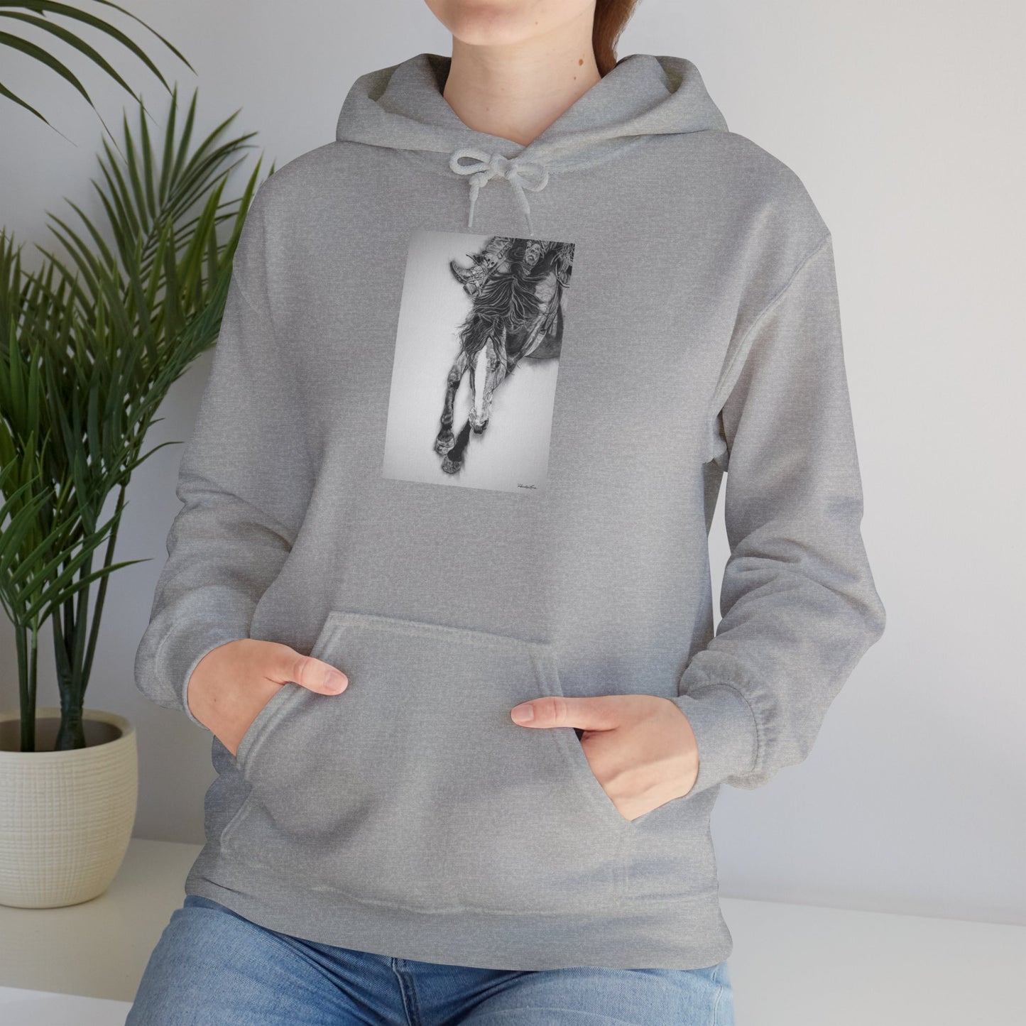 Crazy 8. Rodeo Art Unisex Hoodie