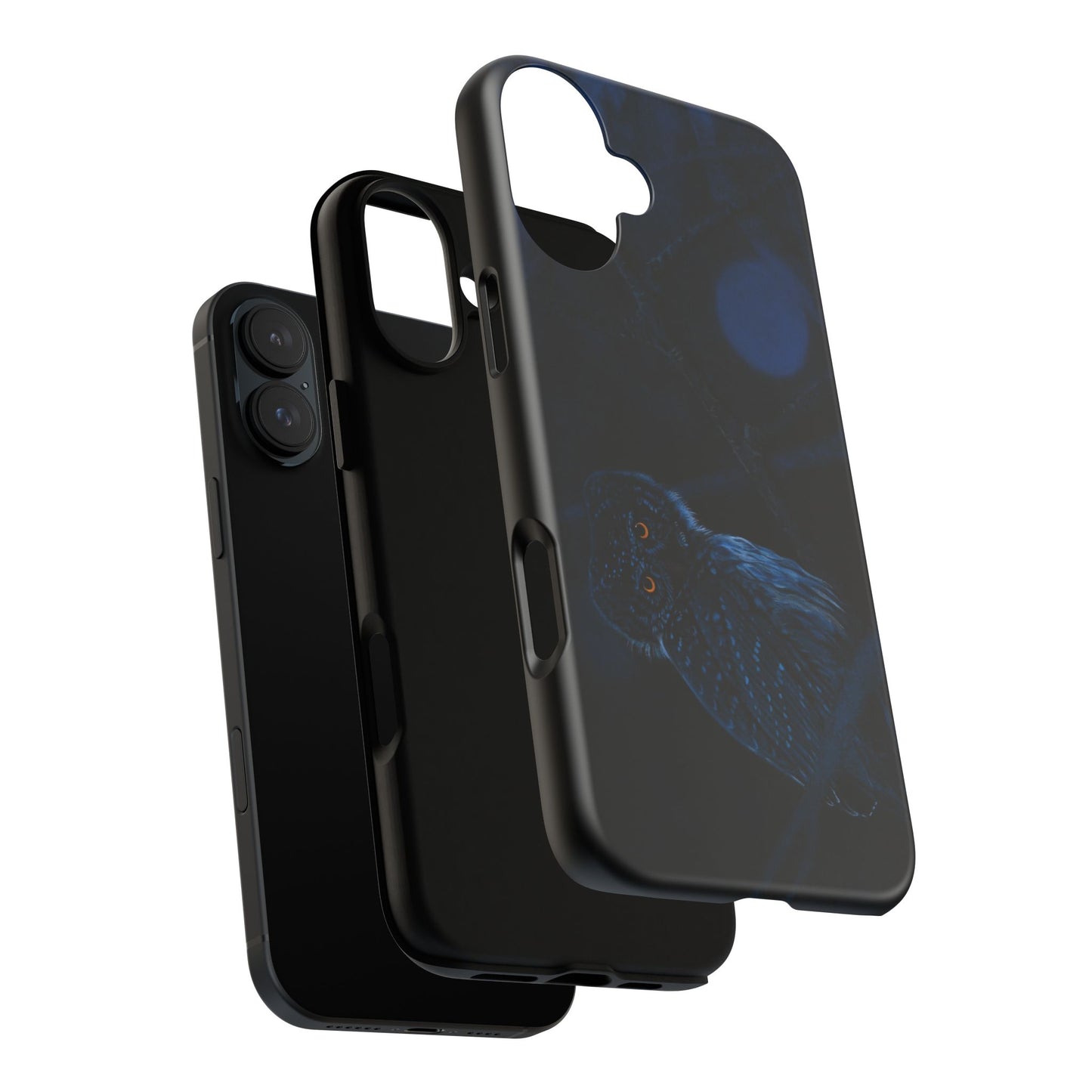 Bright Eyes, Owl Print Phone Case, Tough Cases