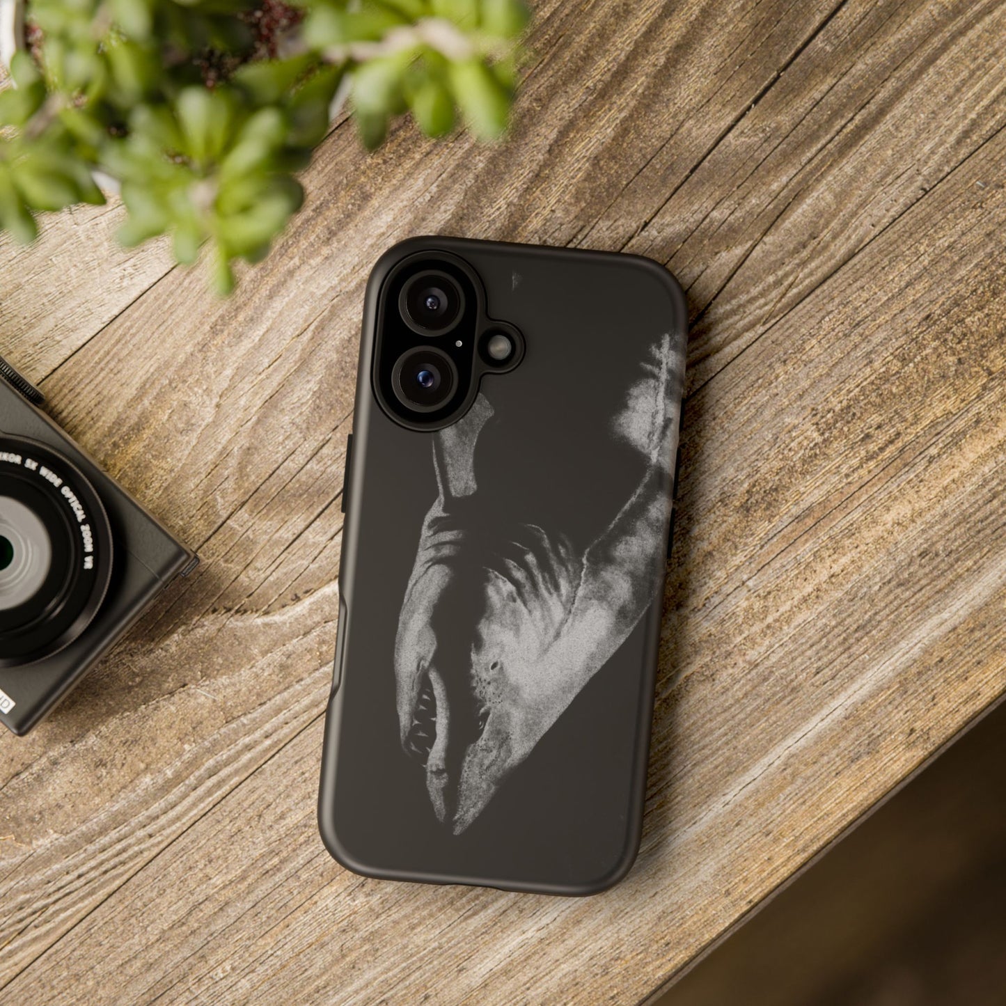Below, Shark Phone Case