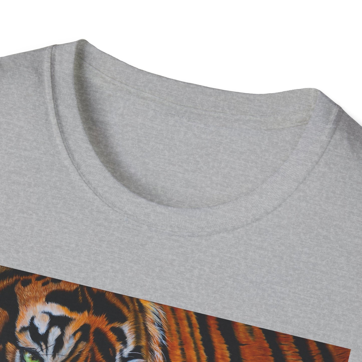 Tiger Stripe, Tiger Graphic T-Shirt, Unisex Softstyle Tee