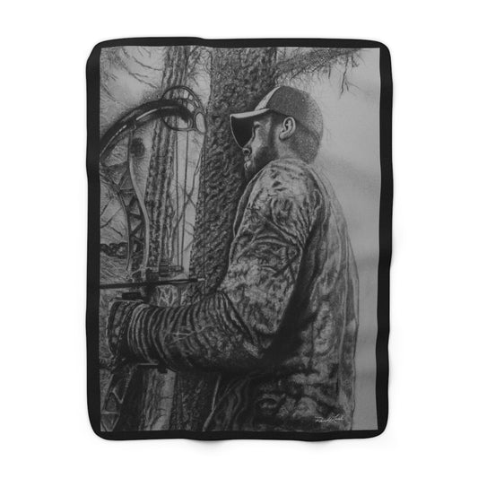 The Grind, Archery Hunter Sherpa Fleece Blanket