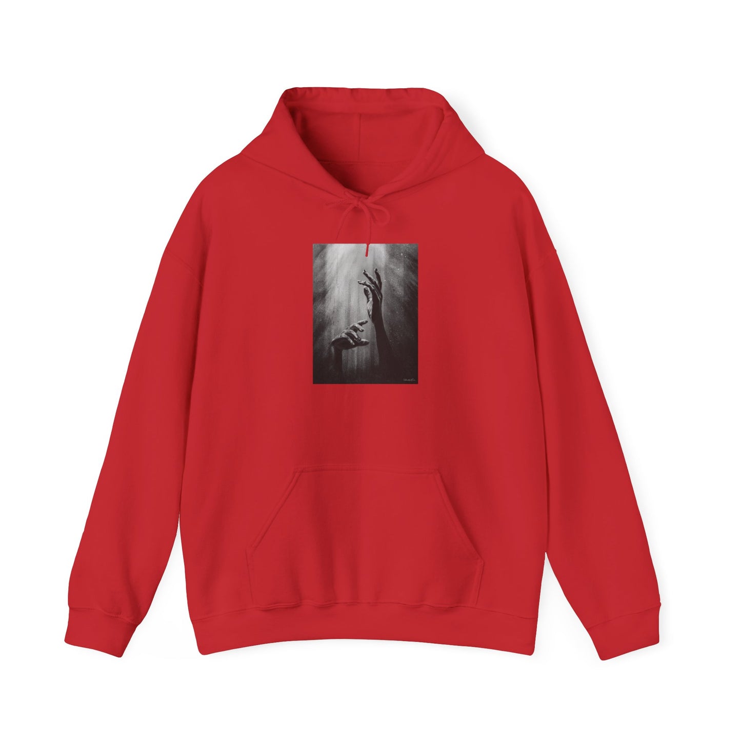 Divine Dance. Artistic Unisex Hooded Sweatshirt