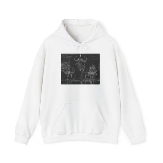 The Waterhole, Cape Buffalo Hooded Sweatshirt
