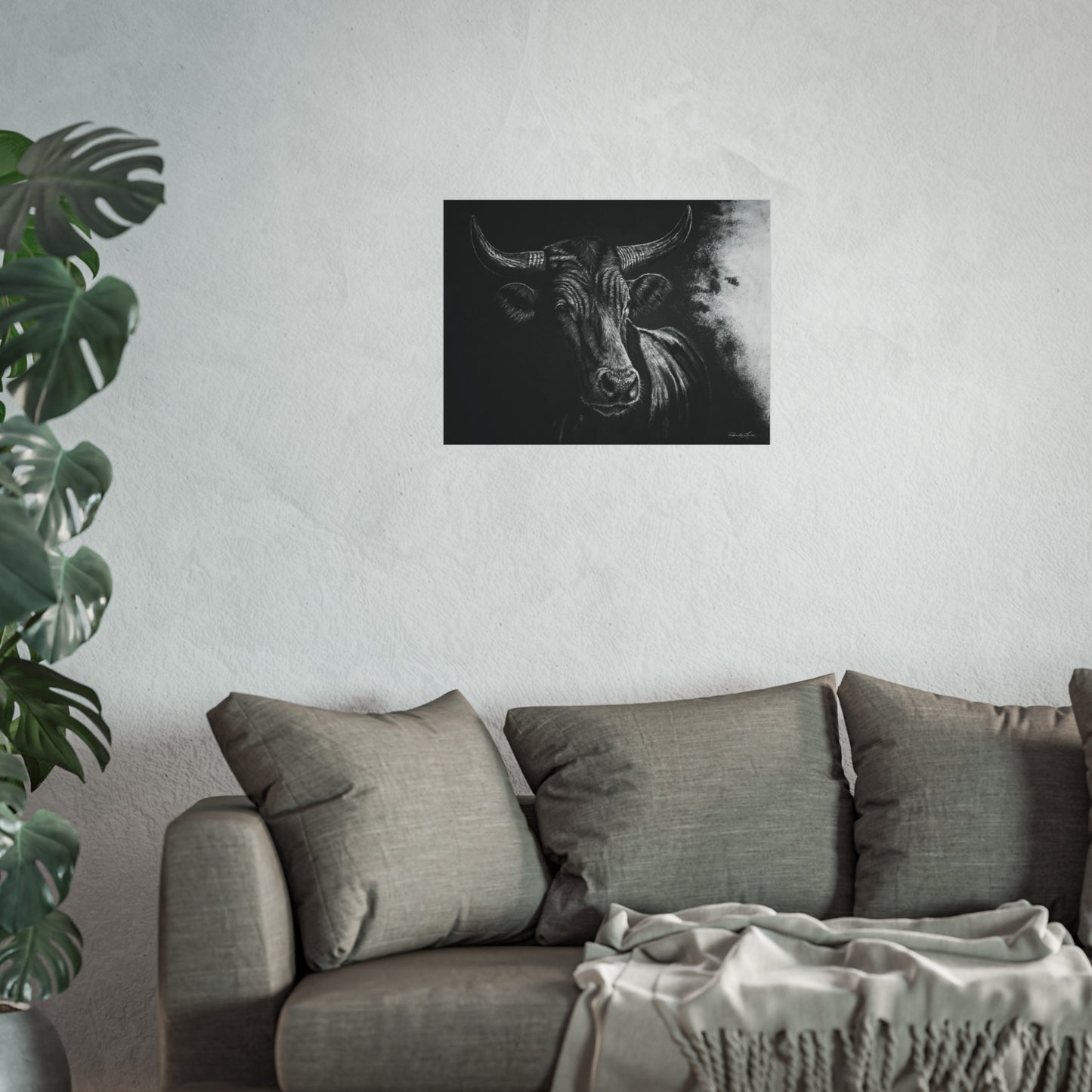 Stonebreaker. Bucking Bull Fine Art Print