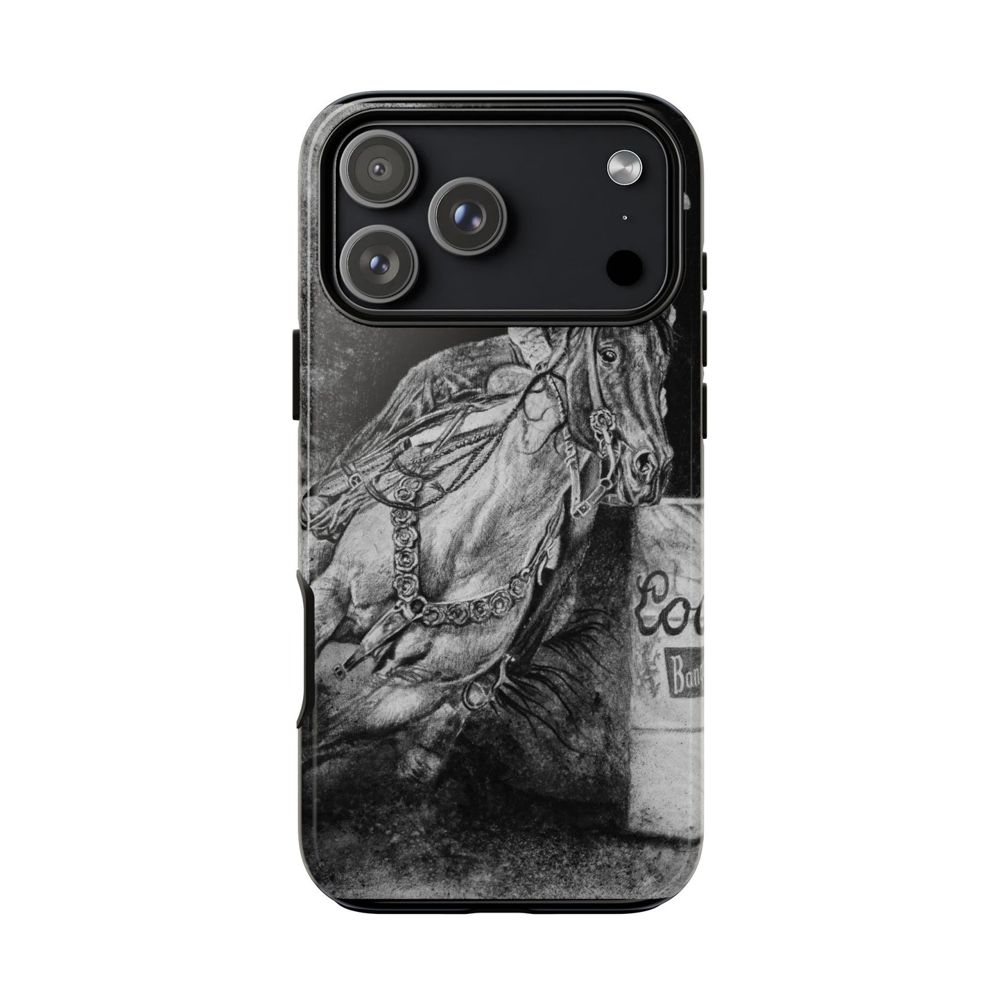 Sophie's Run. Rodeo Barrel Racer Phone Case