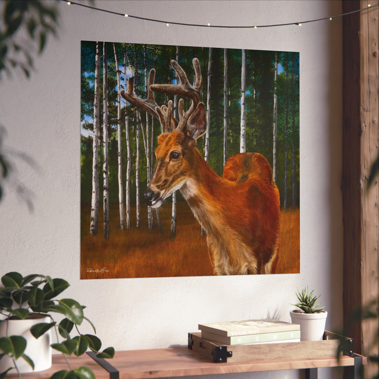 Velvet Crush,  Deer Fine Art Print