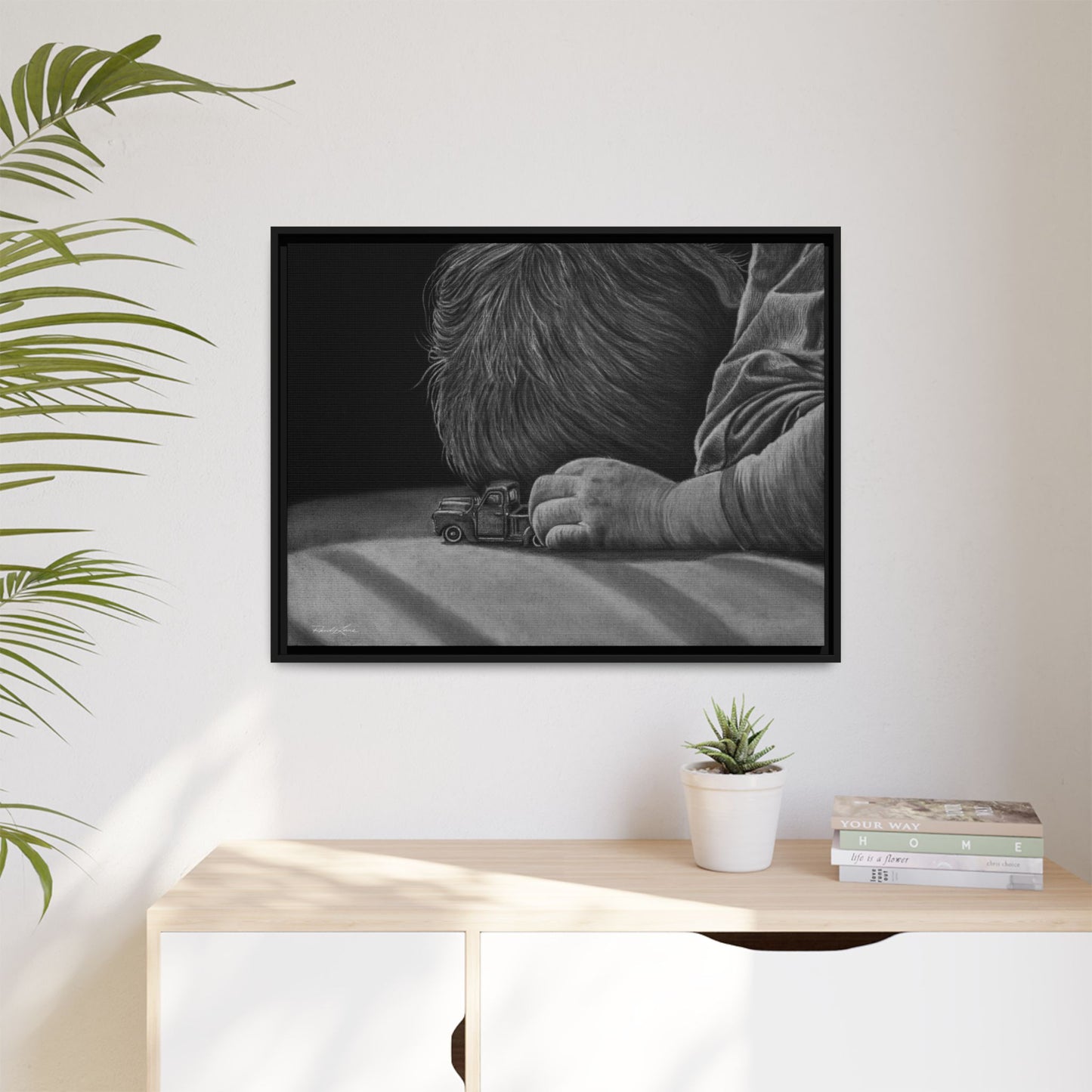 The Gift, Framed Fine Art Print