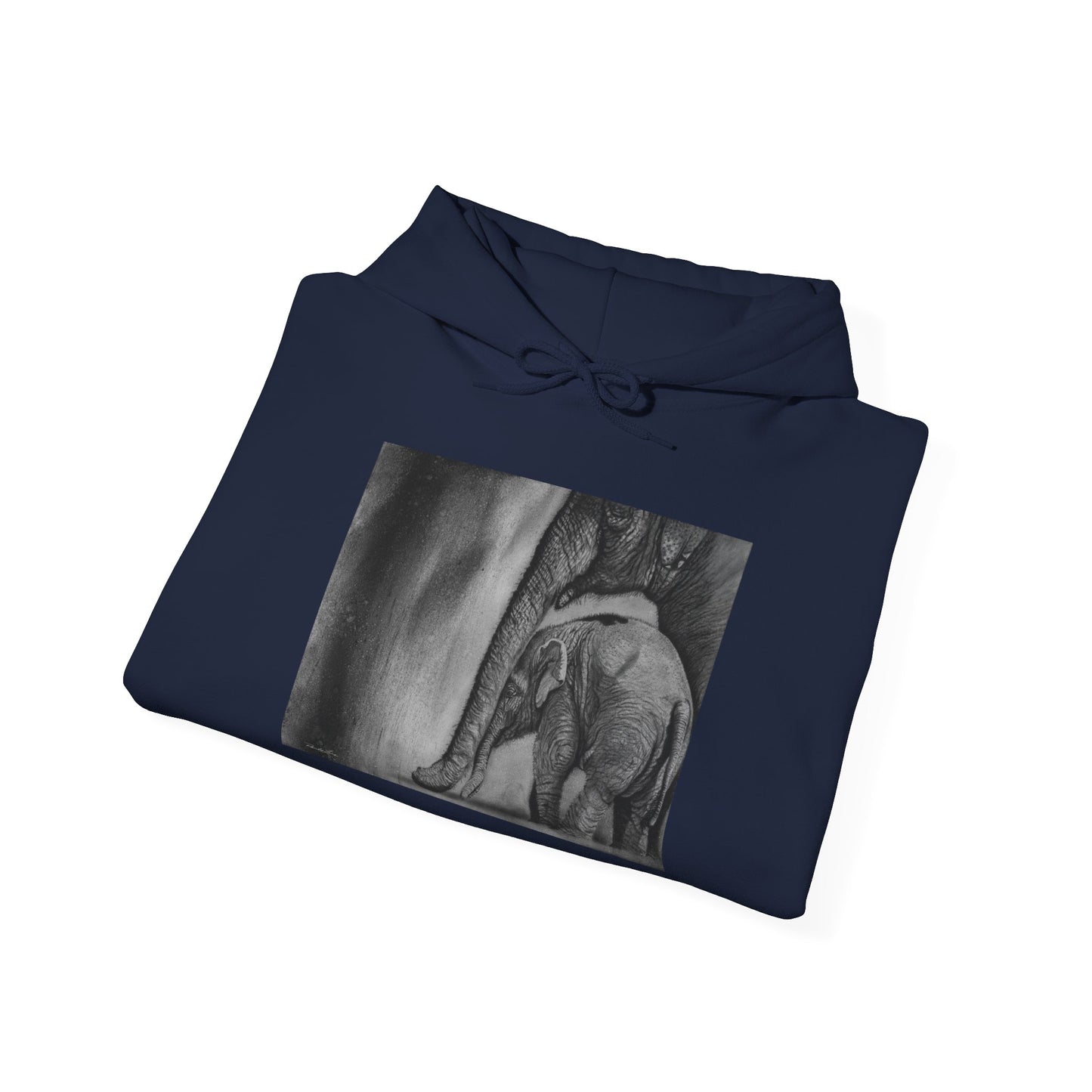 Trunks of Love, Elephant Hoodie Unisex Sweatshirt