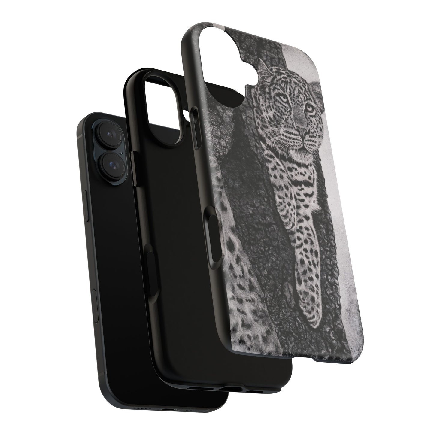 Tree Hugger, Leopard Phone Case