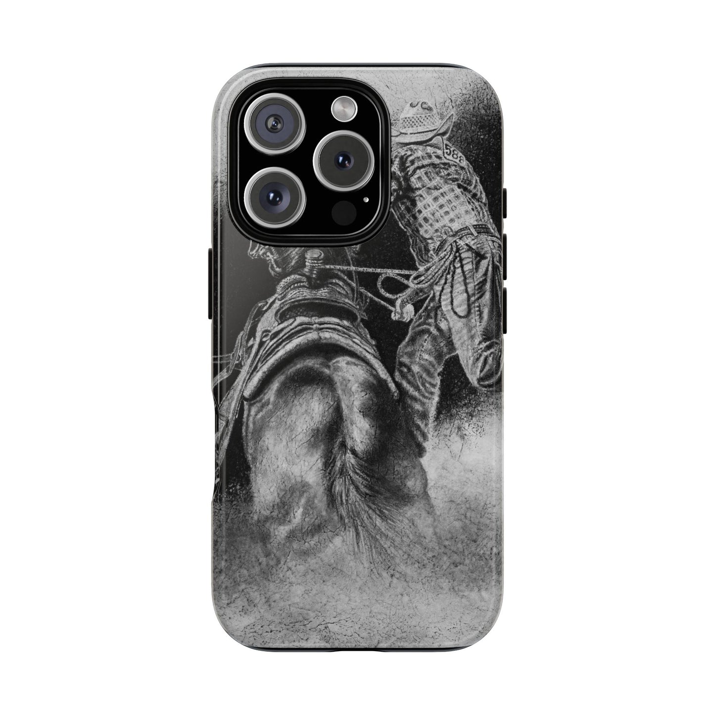 The Dismount. Steer Roper Phone Case