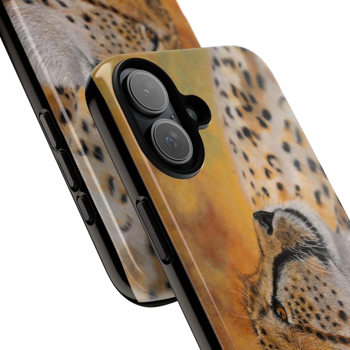 Cheetah Chill, Cheetah Phone Case, Tough Cases