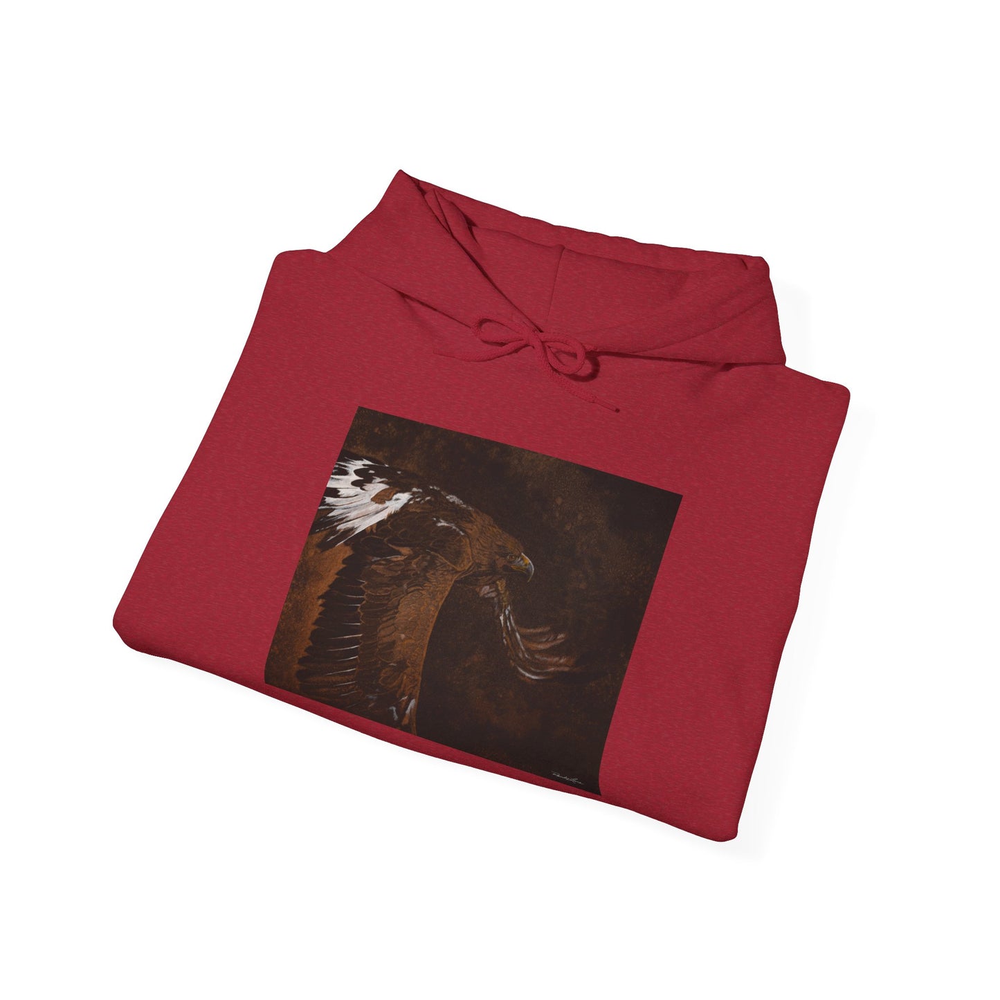 Golden Flight, Golden Eagle Graphic Hoodie Unisex Sweatshirt