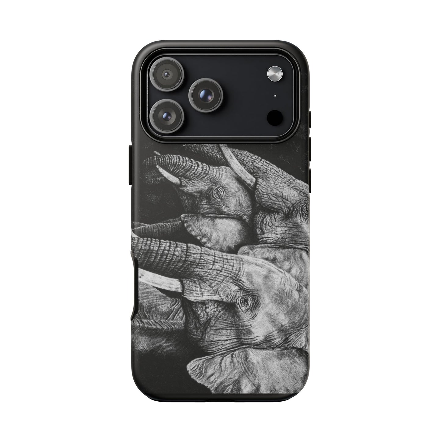 Brushland Bond. Elephant Art Tough Phone Case