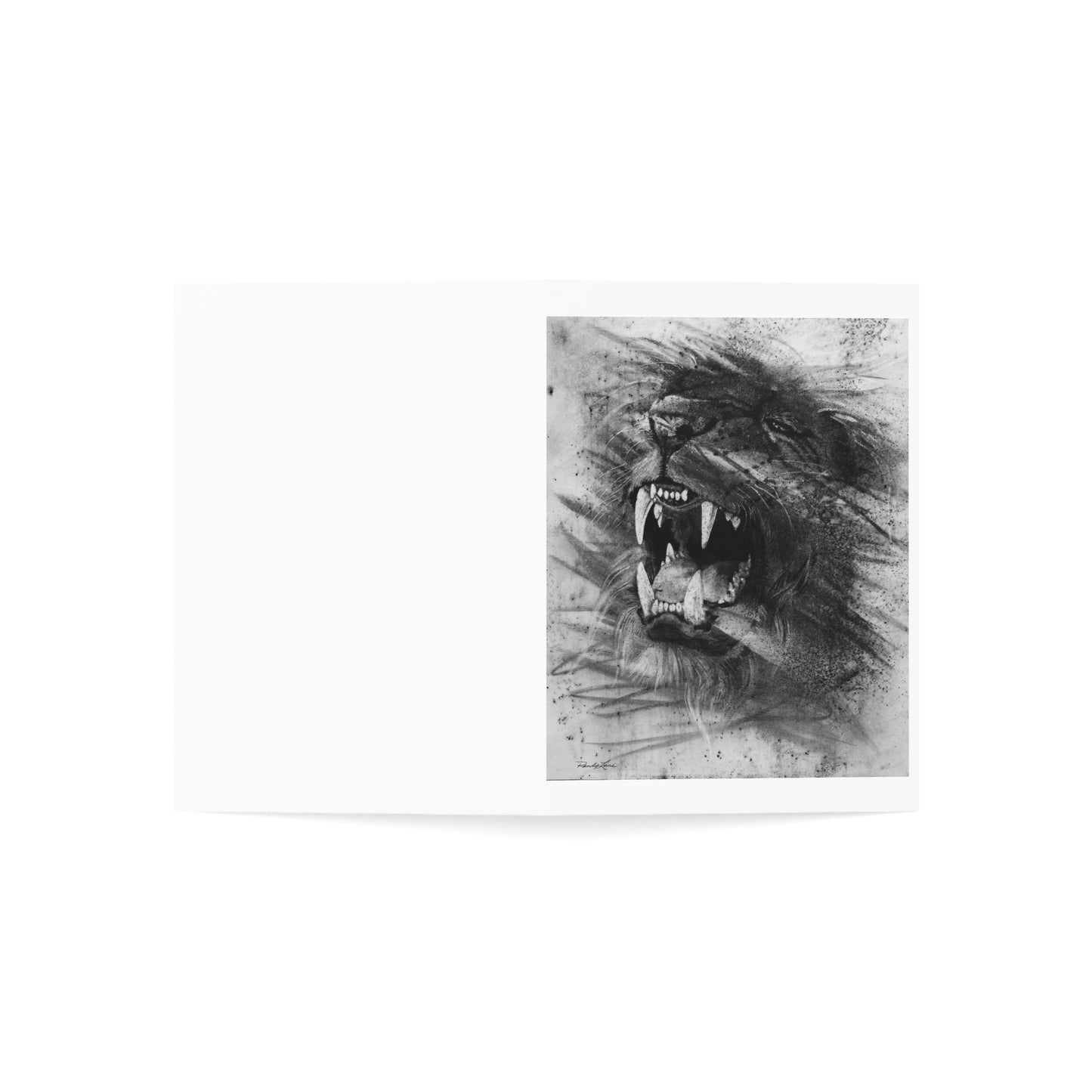 Let the Lion Roar, Lion Greeting Cards -  1-50pc Sets