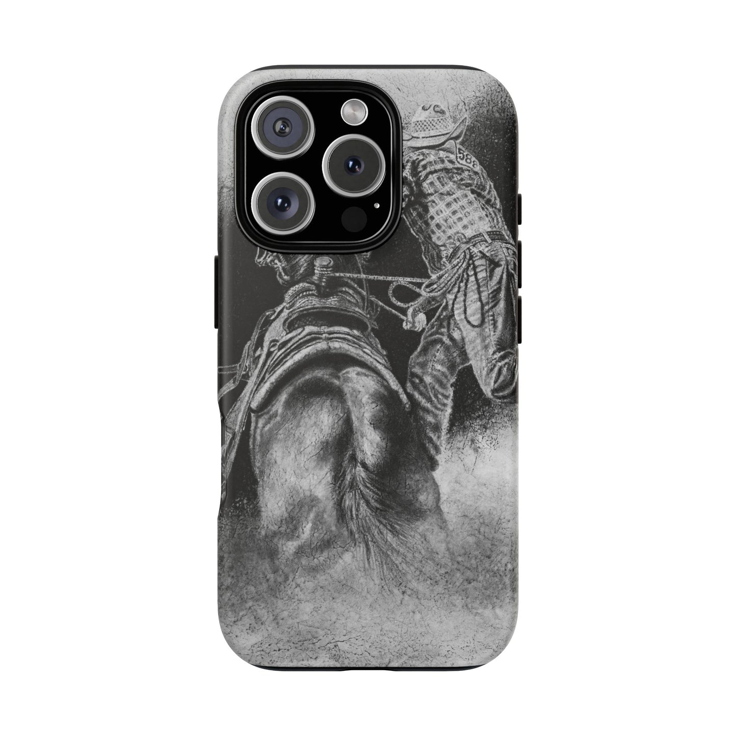 The Dismount. Steer Roper Phone Case