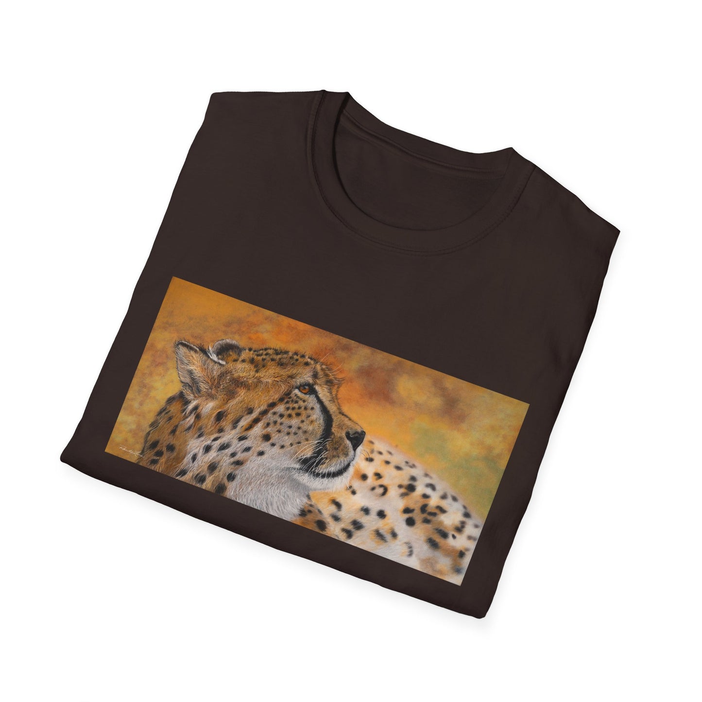 Cheetah Chill, Cheetah Unisex soft T-Shirt