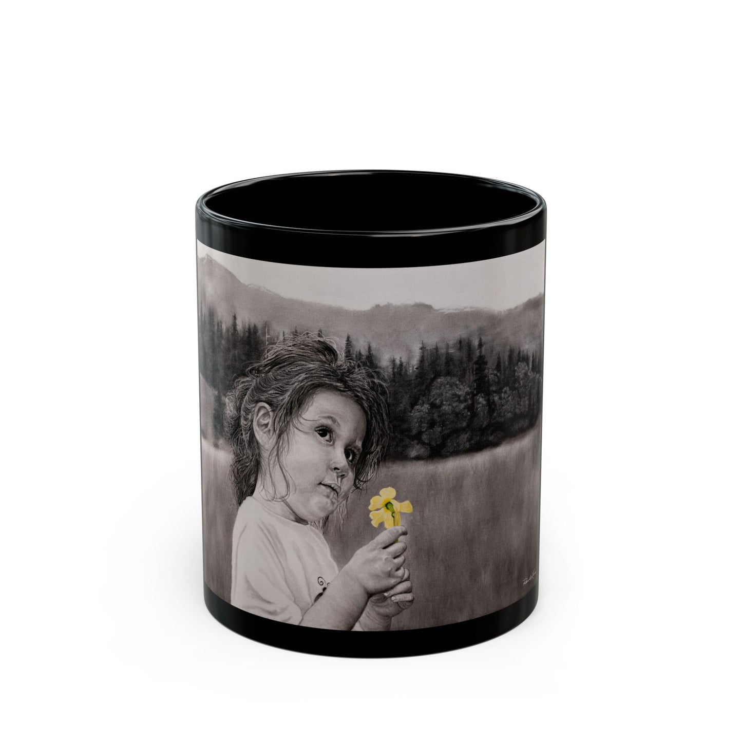 Hope, Black Mug