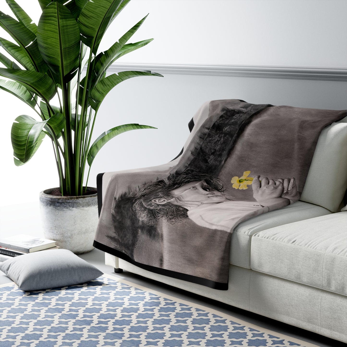 Hope, Cozy Sherpa Fleece Blanket