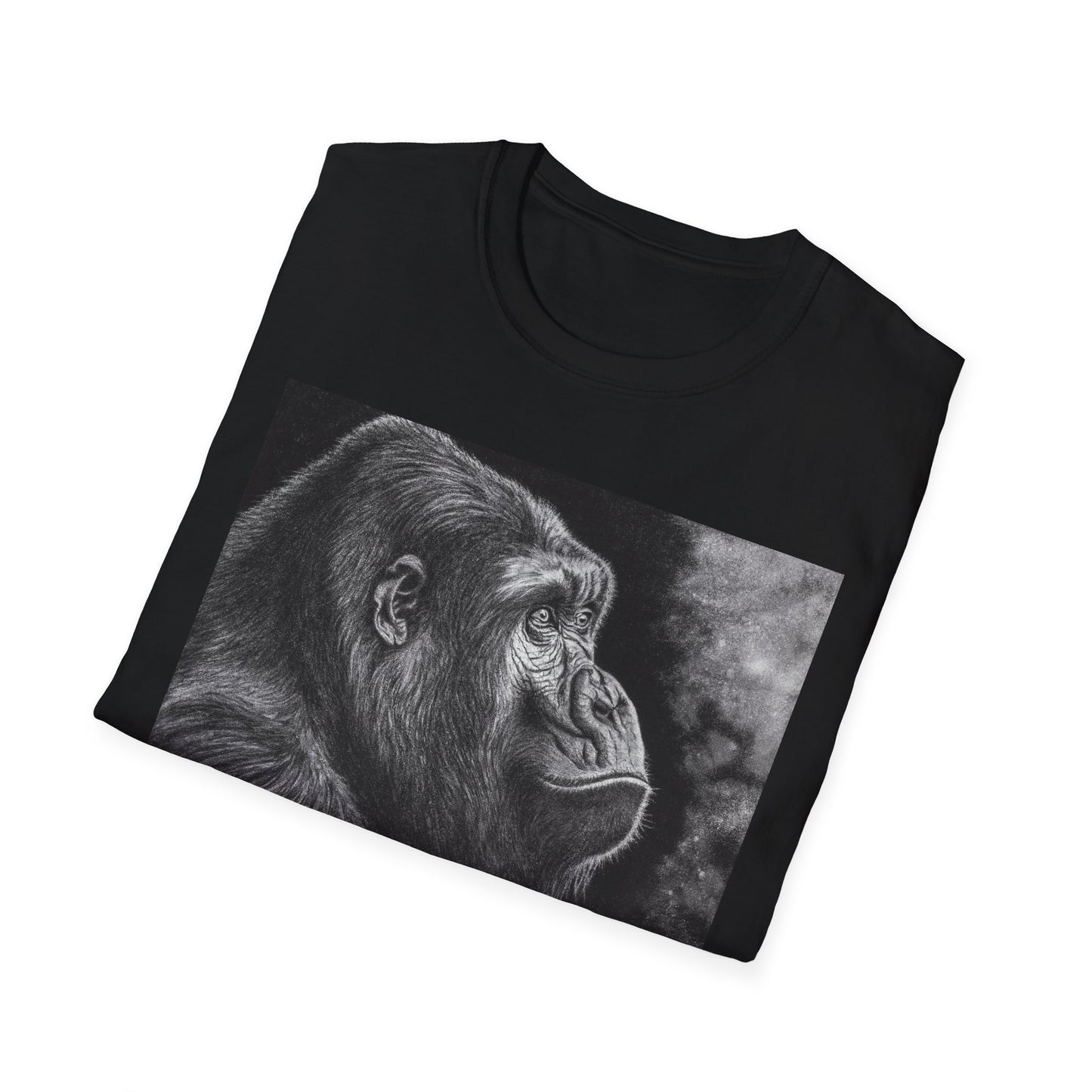 Gorilla Art T-Shirt, Unisex Tee