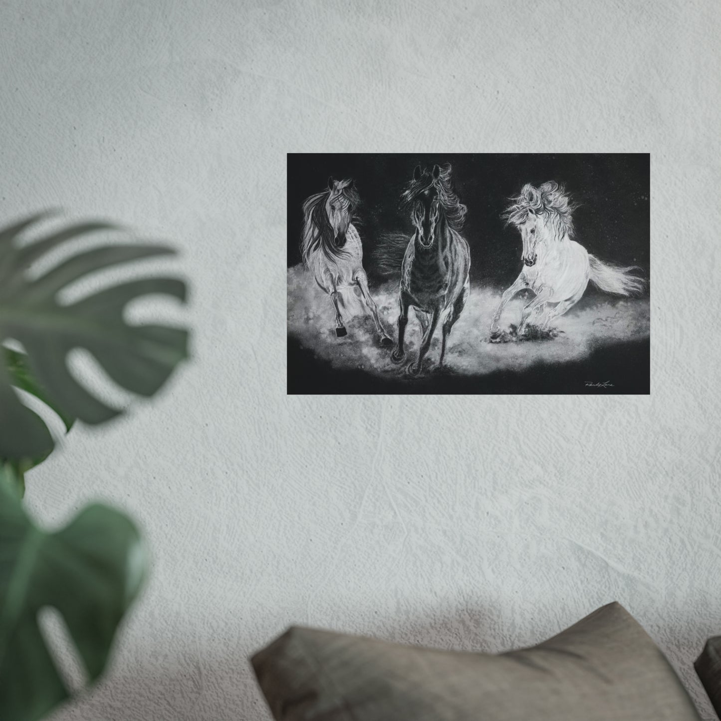 Midnight Run. Fine Art Horse Print
