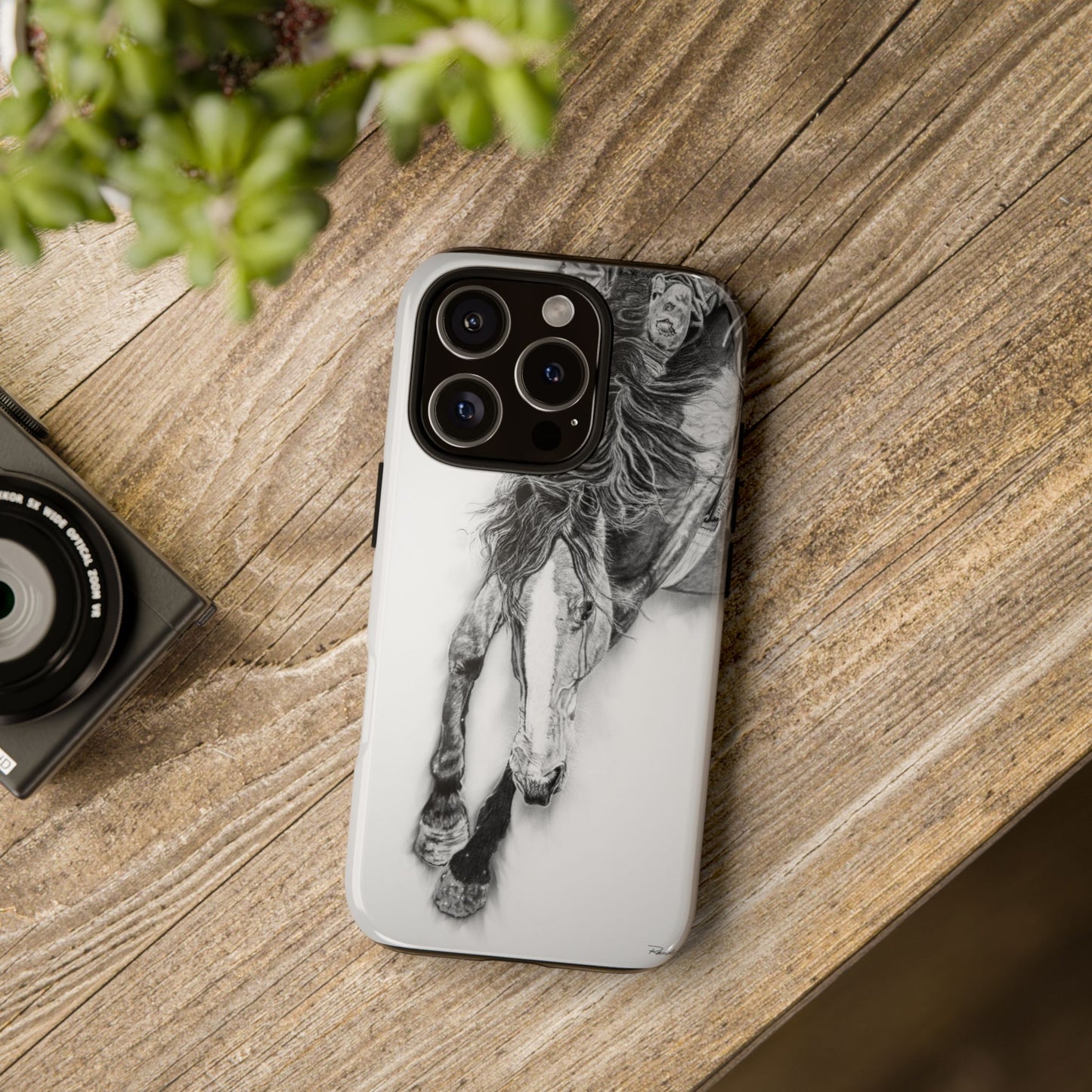 Crazy 8. Rodeo Art Phone Case