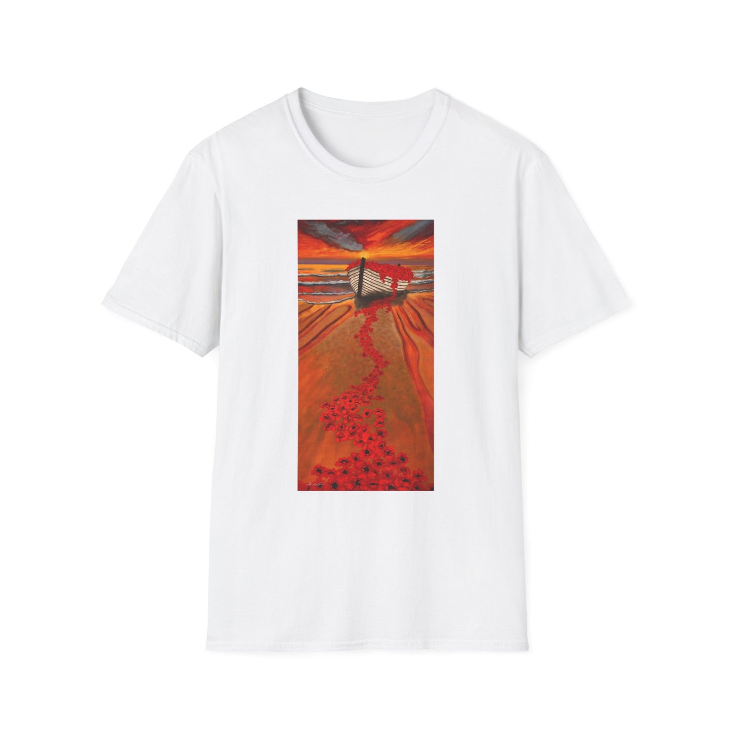 Grace Garden, Unisex Softstyle T-Shirt