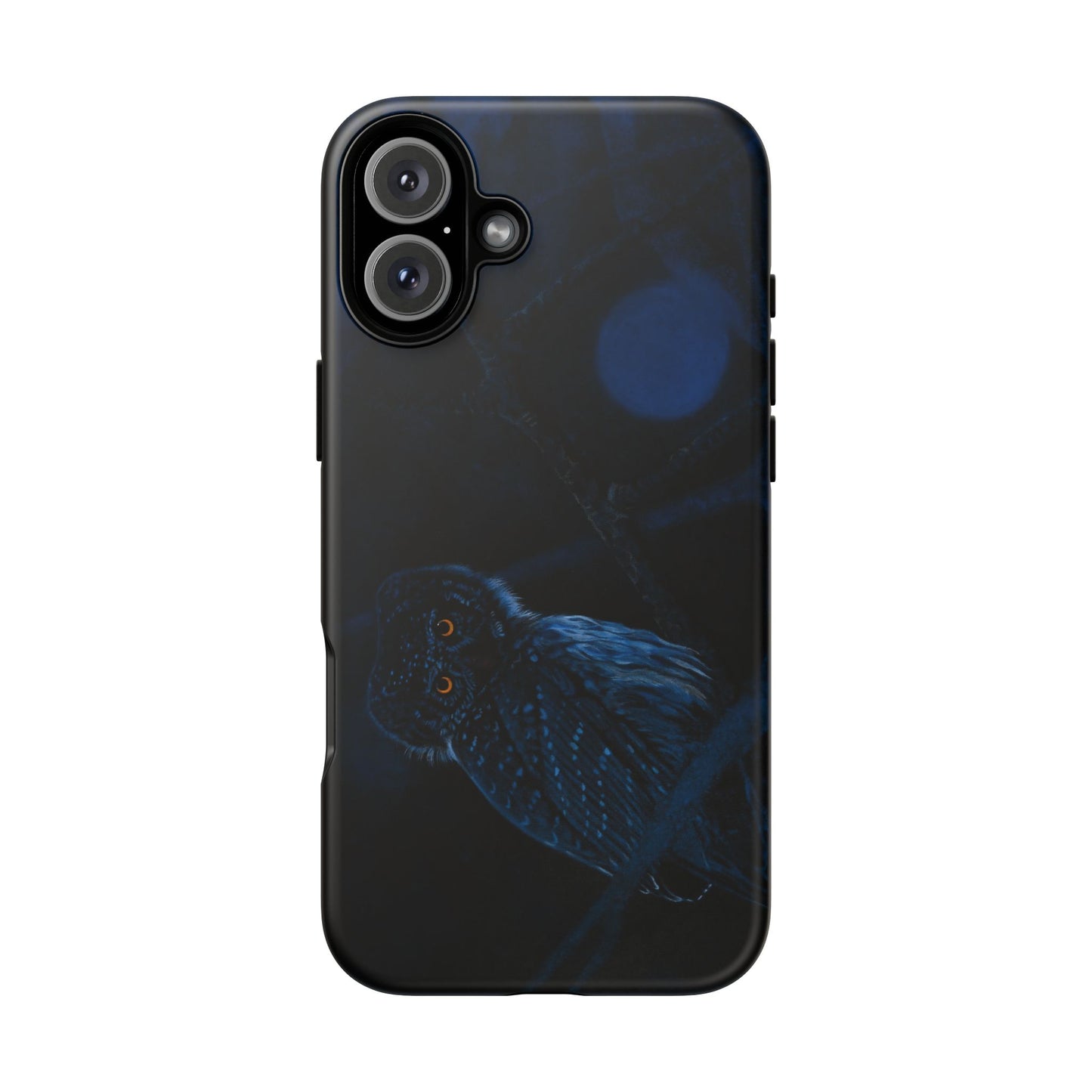 Bright Eyes, Owl Print Phone Case, Tough Cases